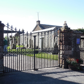 Gates to Rattray Parish